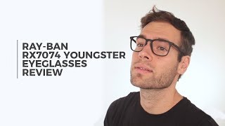 RayBan RX7074 Youngster Eyeglasses Review  SmartBuyGlasses [upl. by Ralip524]