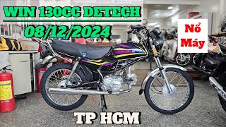 Tiếng máy Máy Win 130cc Detech giòn tan ship TP HCM ngày 081224CH Mai Duyên Khải Phạm win 130 [upl. by Anilasor917]