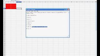 openoffice calc  recording macros [upl. by Animar527]