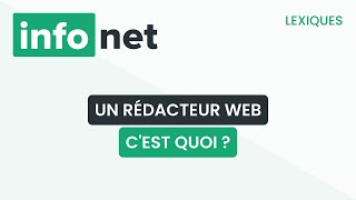 Un rédacteur web cest quoi  définition aide lexique tuto explication [upl. by Combe460]