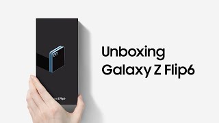 Galaxy Z Flip6 Unboxing  Samsung [upl. by Dumanian858]