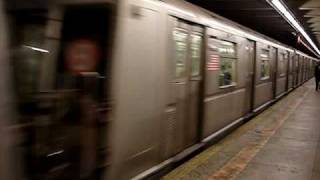 MTA NYC Subway  Coney Island amp Bedford Park Blvd Bound R40 Slant B amp R68 D Trains  Grand Street [upl. by Htrag705]