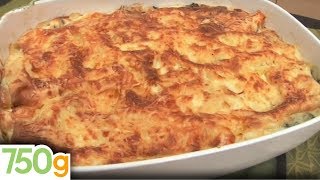 Lasagnes au saumon et aux épinards  750g [upl. by Oibaf263]