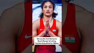 Vinesh Phogat  First woman to enter final and disqualified [upl. by Meluhs]