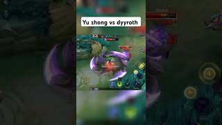 Yu zhong vs dyyroth 🔥mobilelegends mlbb yuzhong [upl. by Aihsilef418]