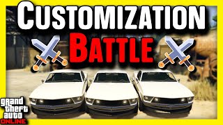 Dominator GTT Customization BATTLE [upl. by Lledner]