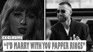 Taylor Swifts Heartfelt Paper Rings Song for Travis Kelce at Eras Tour [upl. by Palm]