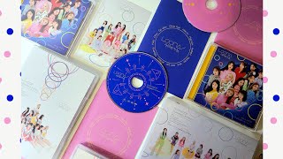 unboxing loona 이달의 소녀 hula hoopstarseed 〜カクセイ〜 albums limited A B regular ver [upl. by Eadwine279]