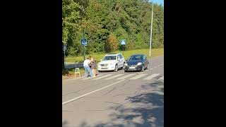 Kind Strangers Help Elderly Woman Cross a Busy Street [upl. by Assenyl]