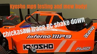 Kyosho mp9 testing and new body [upl. by Leelah931]