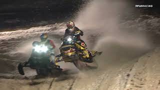 Snocross Round 1 Pro Women Highlights  Ironwood MI [upl. by Hakeem492]