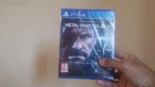 MGS Fanboy Moment  Unboxing  METAL GEAR SOLID V GROUND ZEROES [upl. by Lehcsreh]