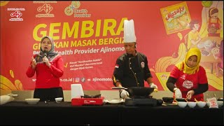 Ajinomoto Health Provider  Nutrition Literacy in GEMBIRA Event [upl. by Eldreda]