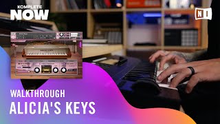 Making modern hiphop with ALICIA’S KEYS  KOMPLETE NOW Walkthrough  Native Instruments [upl. by Nykal936]