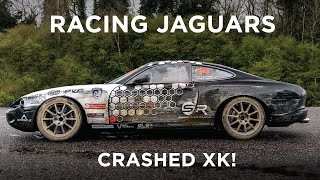 Racing Jaguars  Watch What Happened When Our XK8 Crashed at Brands Hatch [upl. by Ecnirp]