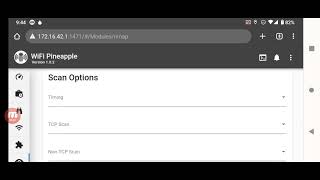 WiFi Pineapple  Nmap Scanning Automation 25 [upl. by Colleen]