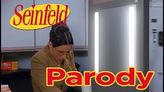 THIS VIDEO IS ONLY A PARODY Seinfeld  The Sidler  Elaine spills coffee [upl. by Litta]