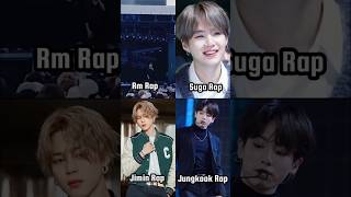 BTS Members Rap Battle Showcase bts kpop shorts viral [upl. by Zela]