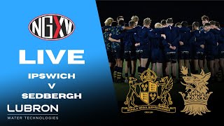 LIVE RUGBY IPSWICH vs SEDBERGH  SCHOOLS RUGBY DOUBLE HEADER [upl. by Rush]