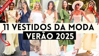 🔴COMO USAR OS 11 VESTIDOS DA MODA NO VERÃO 2025 [upl. by Philander]