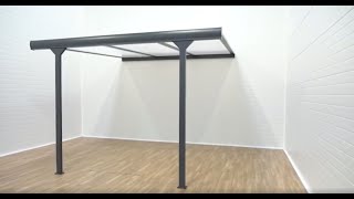 Montage dune pergola en aluminium [upl. by Kevan692]