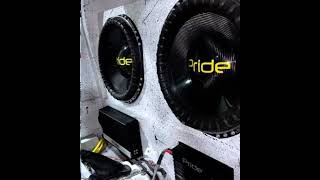 2 Pride Audio M45 15” Wall Built very windy [upl. by Ylsew279]