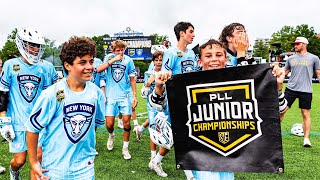 The MOST EPIC Youth Lacrosse Experience Ever [upl. by Holcman968]