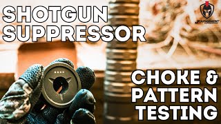 Shotgun Suppressor Choke and Pattern Testing [upl. by Ranie214]