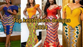 Best Ghanaian Traditional kente styles for engagement Classic kente dress designs for graduation [upl. by Ardnuyek304]