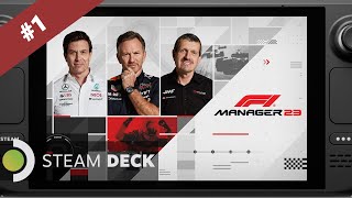 1 Steam Deck F1 Manager 23  BahrainGP  Quali  McLaren F1 Team [upl. by Reh]