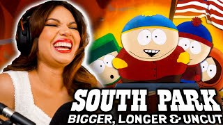 ACTRESS REACTS to SOUTH PARK BIGGER LONGER amp UNCUT 1999 FIRST TIME WATCHING [upl. by Nivaj]