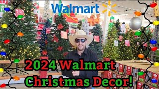 Walmart 2024 Christmas Decorations Walkthrough Festive Holiday Finds [upl. by Ettelocin]