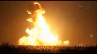 NASA Antares Rocket EXPLOSION  Launch Failure OFFICIAL LIVE [upl. by Houghton370]