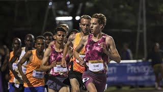 Cooper Teare Hits Olympic Standard with 125472 5000m Personal Best at LA Grand Prix [upl. by Catima]