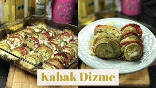 Fırında Kabak Dizme Tarifi  Naciye Kesici  Yemek Tarifleri [upl. by Grous]