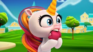 Fingerlings Tales  Why Do Unicorns Get Stressed  Kids Cartoons [upl. by Aitercal443]