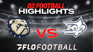 Highlights Wingate Vs Limestone  SAC Football 2024 [upl. by Anilatac]