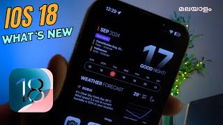 iOS 18 Features Explained in Malayalam  iOS 18 Review [upl. by Colbert119]