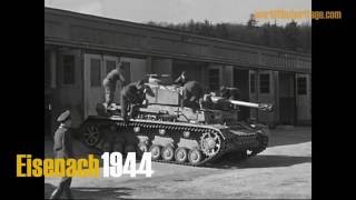 Eisenach 1944  Wehrmacht  Panzertruppen  Exerzieren [upl. by Adaval626]