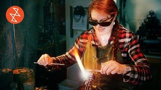 How to Make Beautiful Glass Pens with Lampworking Technique [upl. by Haimaj]