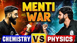 MAHA MENTI WAR 🔥 Chemistry VS Physics  Up Board Wallah [upl. by Larok]