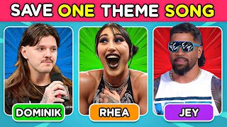 SAVE ONE DROP THE OTHERS 🎵 Male Vs Female Theme Song Challenge 🎧😱🔥 [upl. by Agler]