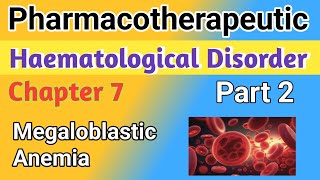 Megaloblastic Anaemia in hindi  Haematological Disorder in hindi  Part 2 [upl. by Yellhsa]