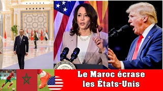 Le Maroc écrase les ÉtatsUnis [upl. by Nylzzaj]