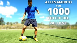 Allenamento con 1000 tocchi del pallone [upl. by Lauber]