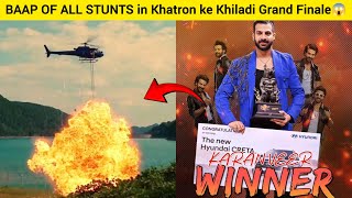 Khatron ke Khiladi season 14 Winner Karanveer Mehra😍  Finale Stunt in Khatron ke Khiladi season 14 [upl. by Inan]