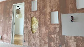 Repairing a drywall  Timelapse [upl. by Assenad]