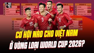 BỐC THĂM VÒNG LOẠI WORLD CUP 2026 KHU VỰC CHÂU Á – VIỆT NAM DỄ THỞ GIẤC MƠ DỰ WC HIỆN LÊN RÕ RÀNG [upl. by Schoof]