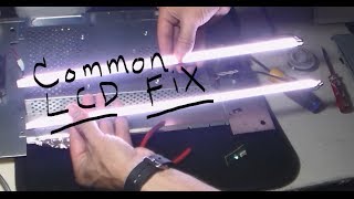 HOW TO FIX HP LCD monitor turns off after 3 seconds common repair [upl. by Tymes]