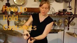 Castanets Basics 1 How to put on castanets [upl. by Sugihara162]